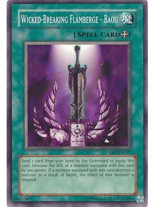 Wicked-Breaking Flamberge - Baou - DR1-EN197 - Common