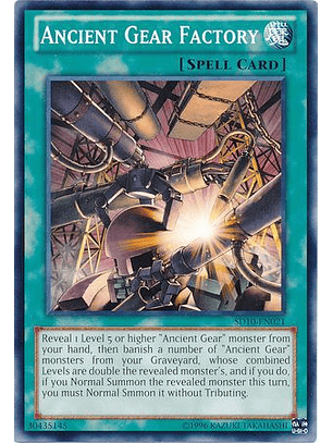 Ancient Gear Factory - SD10-EN021 - Common