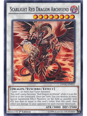 Scarlight Red Dragon Archfiend - DPDG-EN031 - Rare 