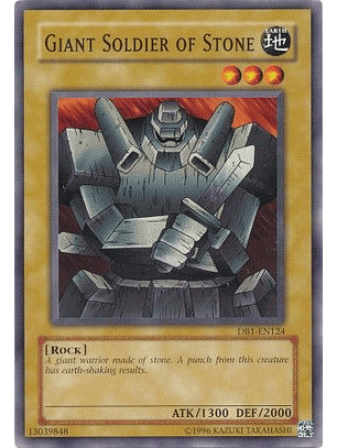 Giant Soldier of Stone - DB1-EN124 - Common