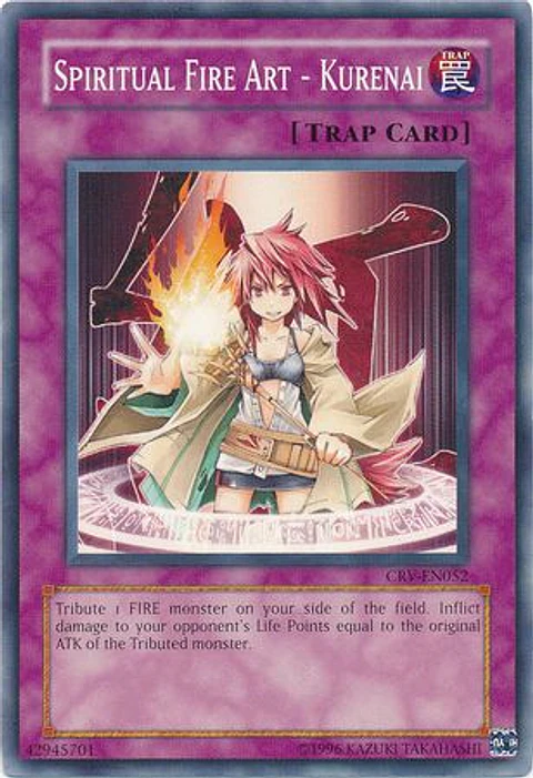 Spiritual Fire Art - Kurenai - CRV-EN052 - Common