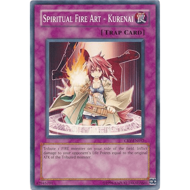 Spiritual Fire Art - Kurenai - CRV-EN052 - Common