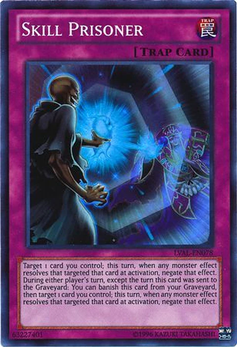 Skill Prisoner - LVAL-EN078 - Super Rare