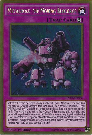Metalhold the Moving Blockade - MVP1-ENG30 - Gold Rare 1