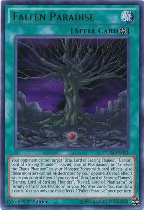 Fallen Paradise - DUSA-EN031 - Ultra Rare