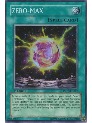 ZERO-MAX - TSHD-EN047 - Super Rare 
