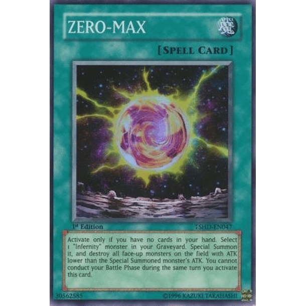 ZERO-MAX - TSHD-EN047 - Super Rare 