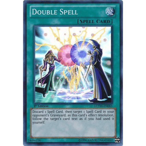 Double Spell - LCYW-EN065 - Super Rare 