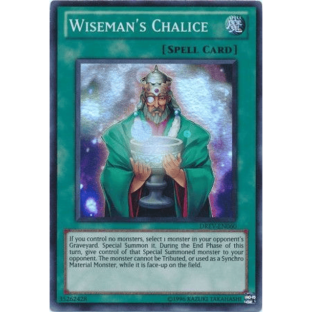 Wiseman's Chalice - DREV-EN060 - Super Rare 