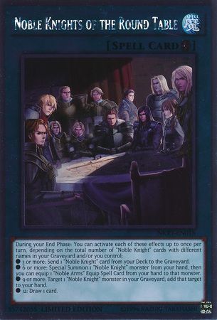 Noble Knights of the Round Table - NKRT-EN018 - Platinum Rare 1