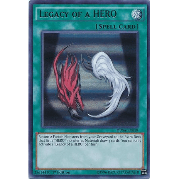Legacy of a HERO - DUSA-EN019 - Ultra Rare