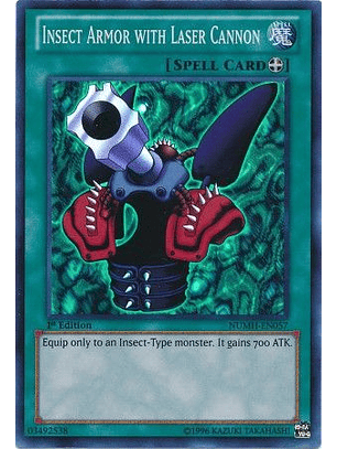 Insect Armor with Laser Cannon - NUMH-EN057 - Super Rare 