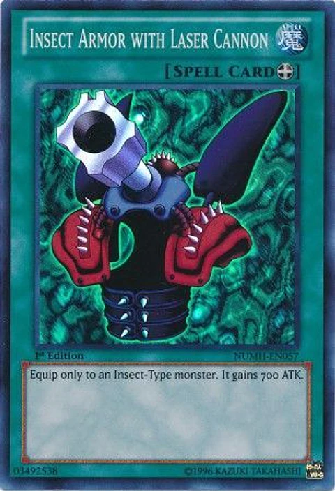 Insect Armor with Laser Cannon - NUMH-EN057 - Super Rare 