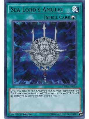 Sea Lord's Amulet - DUSA-EN009 - Ultra Rare 