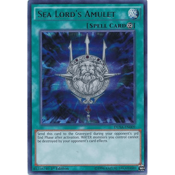 Sea Lord's Amulet - DUSA-EN009 - Ultra Rare 