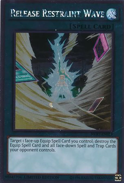 Release Restraint Wave - NKRT-EN029 - Platinum Rare 