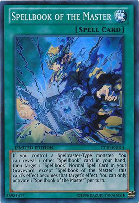 Spellbook of the Master - CT10-EN014 - Super Rare 