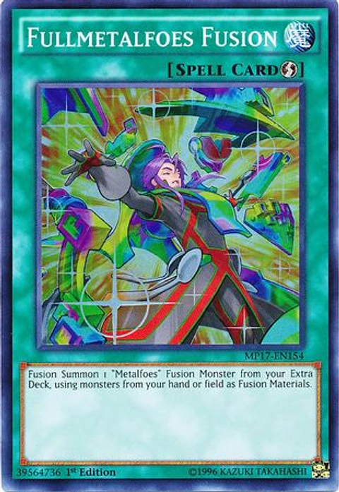 Fullmetalfoes Fusion - MP17-EN154 - Super Rare 