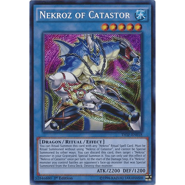 Nekroz of Catastor - THSF-EN018 - Secret Rare 