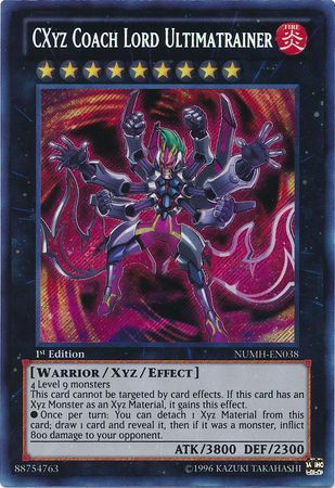 CXyz Coach Lord Ultimatrainer - NUMH-EN038 - Secret Rare 1