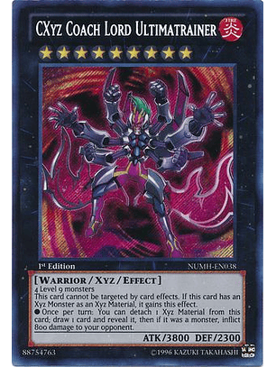 CXyz Coach Lord Ultimatrainer - NUMH-EN038 - Secret Rare
