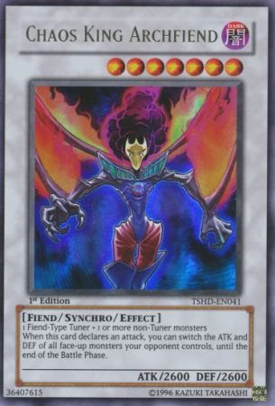 Chaos King Archfiend - TSHD-EN041 - Ultra Rare 1