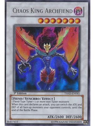 Chaos King Archfiend - TSHD-EN041 - Ultra Rare