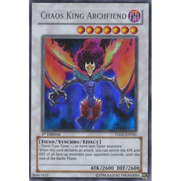 Chaos King Archfiend - TSHD-EN041 - Ultra Rare