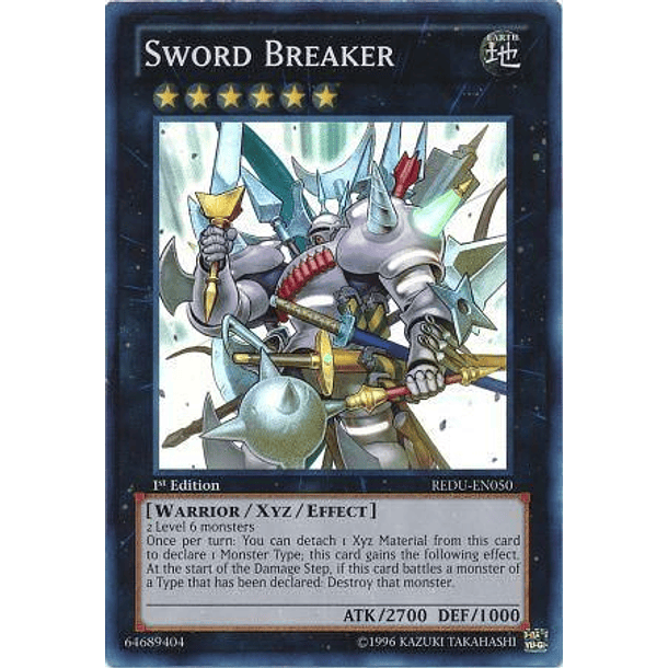 Sword Breaker - REDU-EN050 - Super Rare