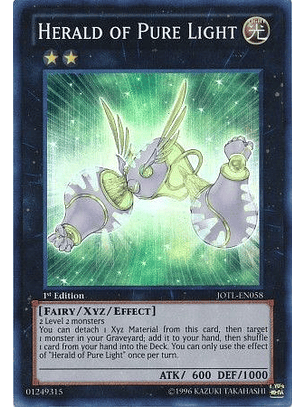 Herald of Pure Light - JOTL-EN058 - Super Rare 