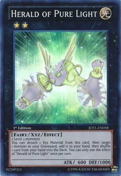 Herald of Pure Light - JOTL-EN058 - Super Rare 