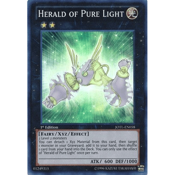 Herald of Pure Light - JOTL-EN058 - Super Rare 