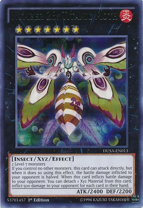 Number 28: Titanic Moth - DUSA-EN013 - Ultra Rare 