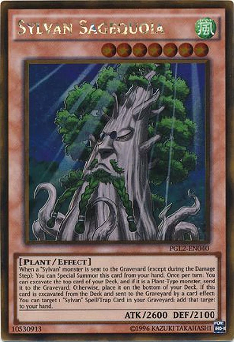 Sylvan Sagequoia - PGL2-EN040 - Gold Rare 