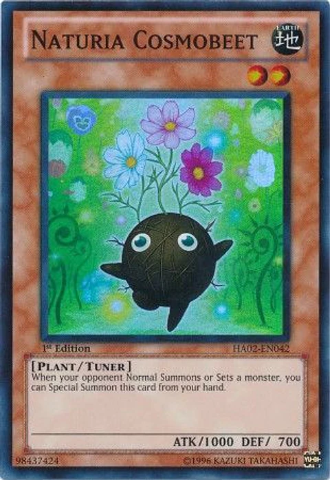 Naturia Cosmobeet - HA02-EN042 - Super Rare