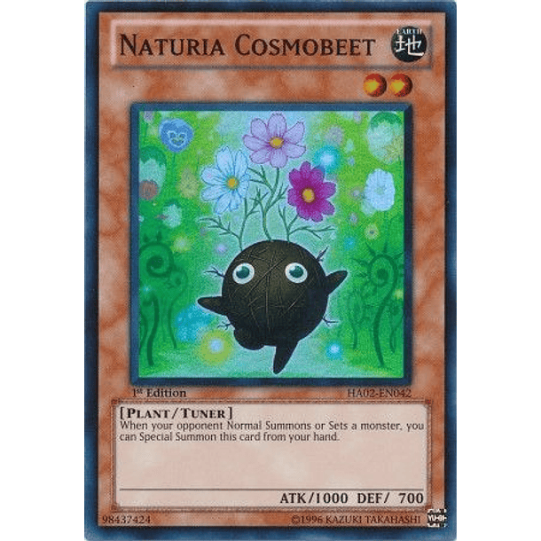 Naturia Cosmobeet - HA02-EN042 - Super Rare