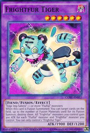 Frightfur Tiger - CORE-ENSE2 - Super Rare Limited 1