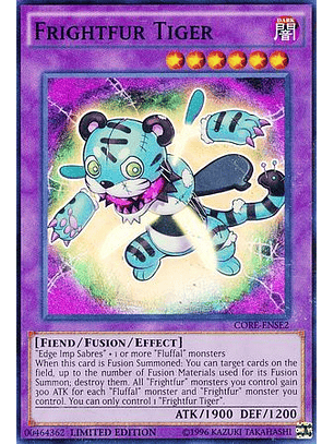 Frightfur Tiger - CORE-ENSE2 - Super Rare Limited