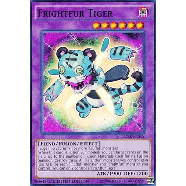 Frightfur Tiger - CORE-ENSE2 - Super Rare Limited