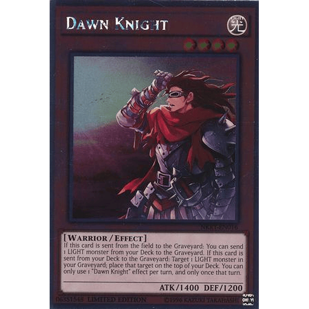 Dawn Knight - NKRT-EN016 - Platinum Rare