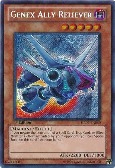 Genex Ally Reliever - HA04-EN040 - Secret Rare