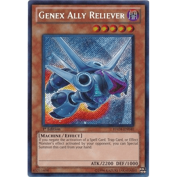 Genex Ally Reliever - HA04-EN040 - Secret Rare