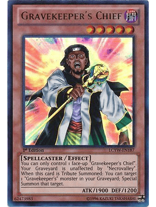 Gravekeeper's Chief - LCYW-EN187 - Ultra Rare