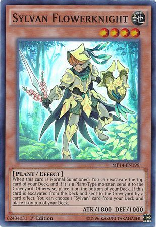 Sylvan Flowerknight - MP14-EN199 - Super Rare 1