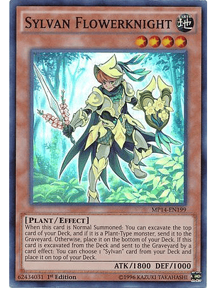Sylvan Flowerknight - MP14-EN199 - Super Rare