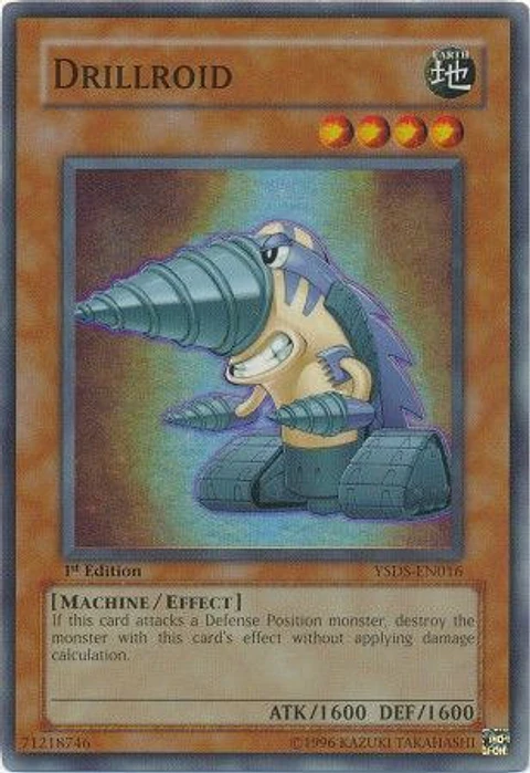 Drillroid - YSDS-EN016 - Super Rare