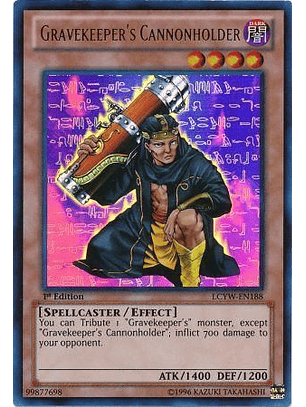 Gravekeeper's Cannonholder - LCYW-EN188 - Ultra Rare