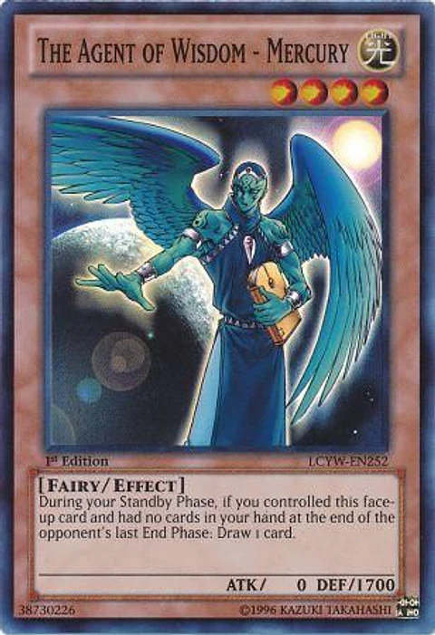 The Agent of Wisdom - Mercury - LCYW-EN252 - Super Rare