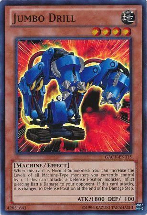Jumbo Drill - GAOV-EN015 - Super Rare