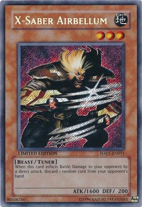 X-Saber Airbellum - HA01-EN011 - Secret Rare